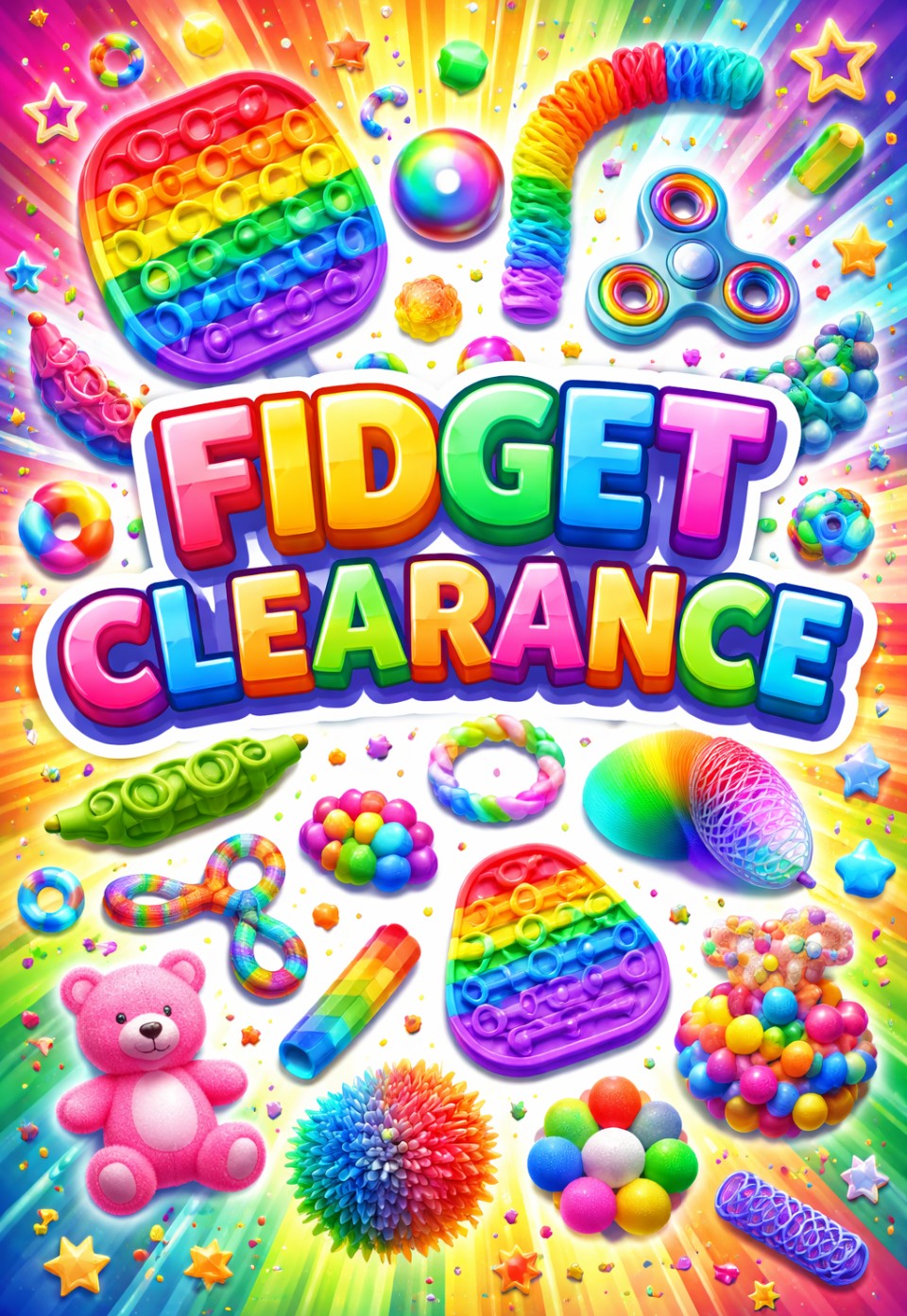 Fidget Clearance Mystery Bags