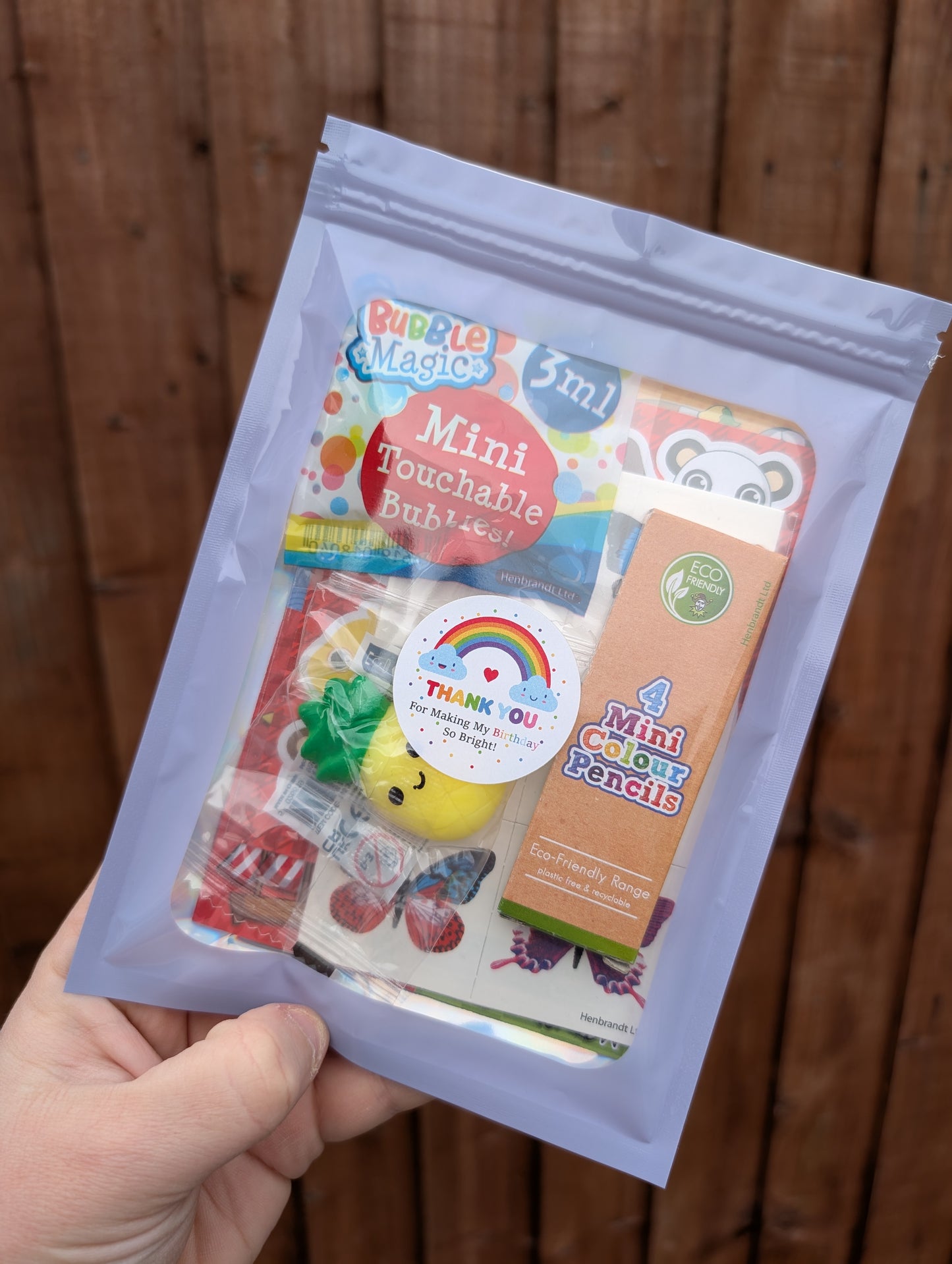 Filled Party Bags for Boys and Girls - Resealable - Super Cute